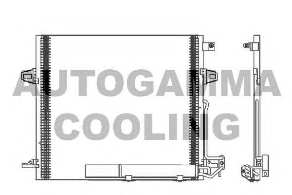 Конденсатор, кондиционер AUTOGAMMA 105203