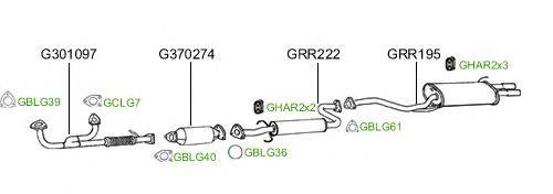 Система выпуска ОГ GT Exhaust 2033