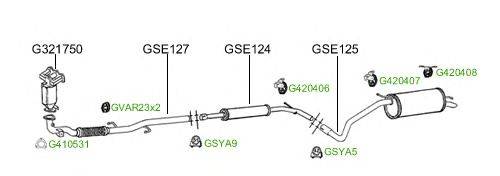 Система выпуска ОГ GT Exhaust 2113