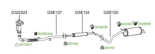 Система выпуска ОГ GT Exhaust 2183
