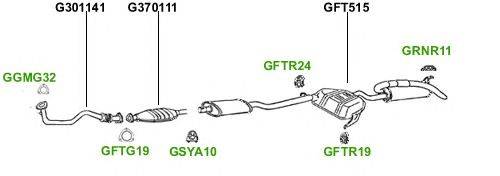 Система выпуска ОГ GT Exhaust 334