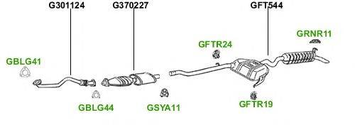 Система выпуска ОГ GT Exhaust 335