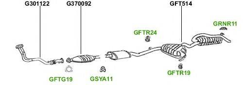 Система выпуска ОГ GT Exhaust 340