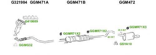 Система выпуска ОГ GT Exhaust 4246