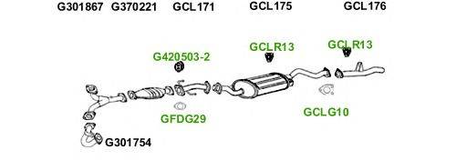 Система выпуска ОГ GT Exhaust 4906