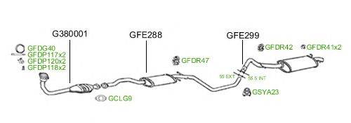 Система выпуска ОГ GT Exhaust 533