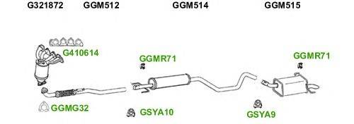 Система выпуска ОГ GT Exhaust 5762