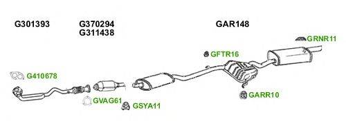 Система выпуска ОГ GT Exhaust 5954