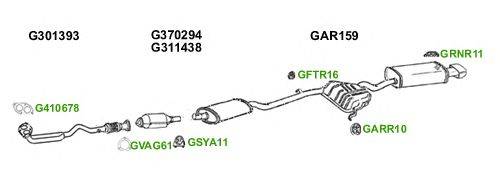 Система выпуска ОГ GT Exhaust 5956