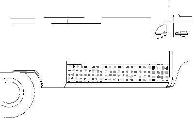Дверь, кузов VAN WEZEL 5851.74