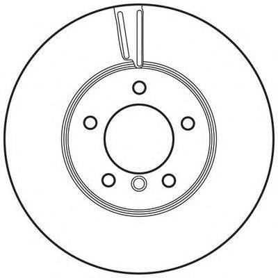 Тормозной диск BENDIX 562618BC