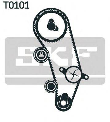 Водяной насос + комплект зубчатого ремня SKF VKMA 01262