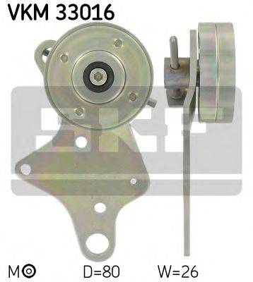 Натяжной ролик, поликлиновой  ремень SKF VKM 33016