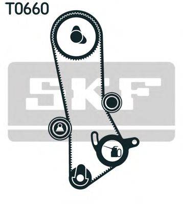 Комплект ремня ГРМ SKF VKMA 91201