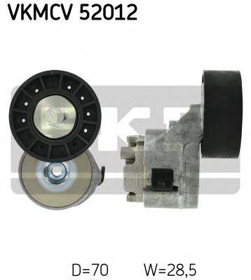 Натяжной ролик, поликлиновой  ремень SKF VKMCV52012