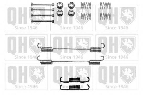 Комплектующие, тормозная колодка QUINTON HAZELL BFK437