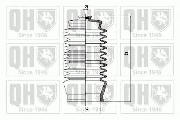 Комплект пылника, рулевое управление QUINTON HAZELL QG1376