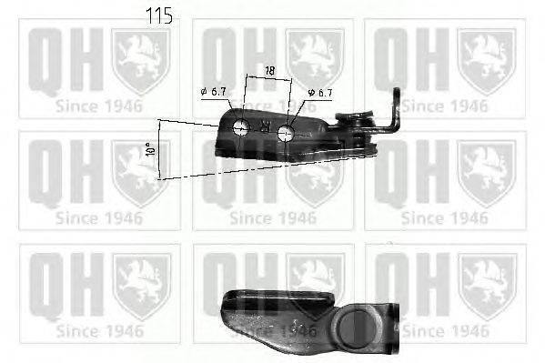 Газовая пружина, крышка багажник QUINTON HAZELL 840248