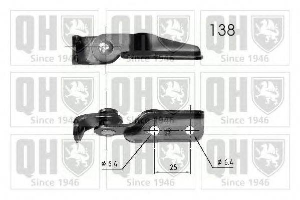 Газовая пружина, крышка багажник QUINTON HAZELL 840266