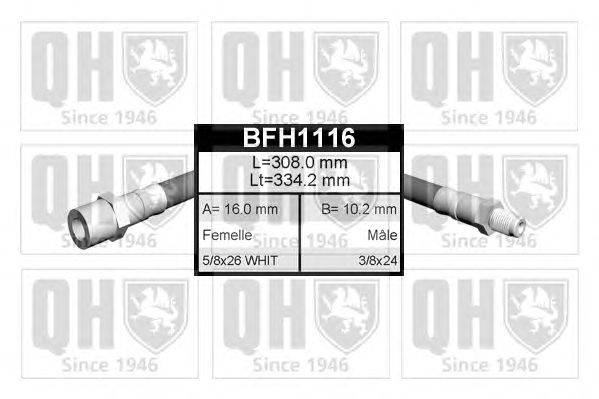 Тормозной шланг QUINTON HAZELL BFH1116