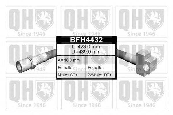 Тормозной шланг QUINTON HAZELL BFH4432