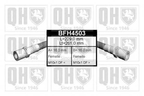 Тормозной шланг QUINTON HAZELL BFH4503