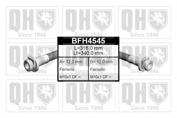 Тормозной шланг QUINTON HAZELL BFH4545