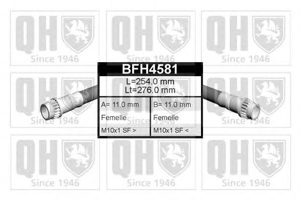 Тормозной шланг QUINTON HAZELL BFH4581