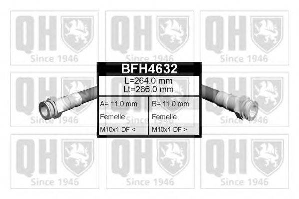 Тормозной шланг QUINTON HAZELL BFH4632