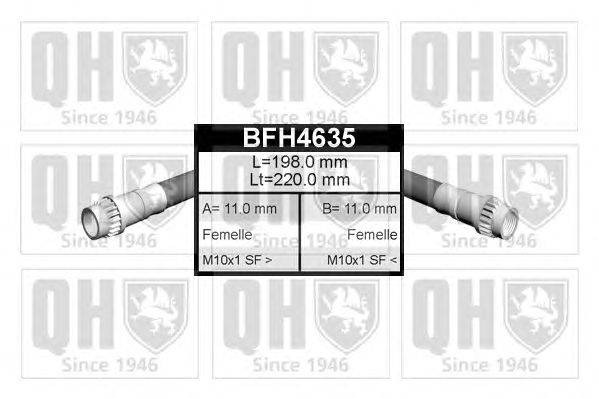 Тормозной шланг QUINTON HAZELL BFH4635