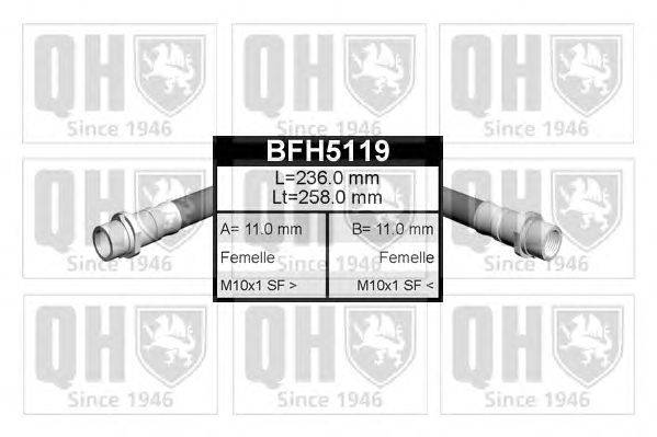 Тормозной шланг QUINTON HAZELL BFH5119