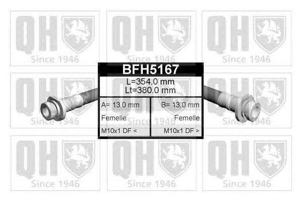 Тормозной шланг QUINTON HAZELL BFH5167