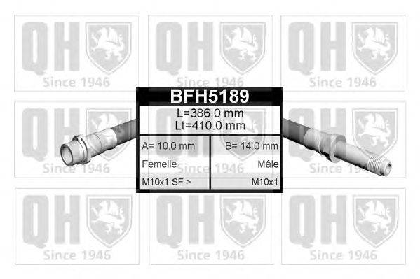 Тормозной шланг QUINTON HAZELL BFH5189