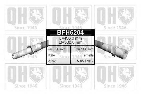 Тормозной шланг QUINTON HAZELL BFH5204