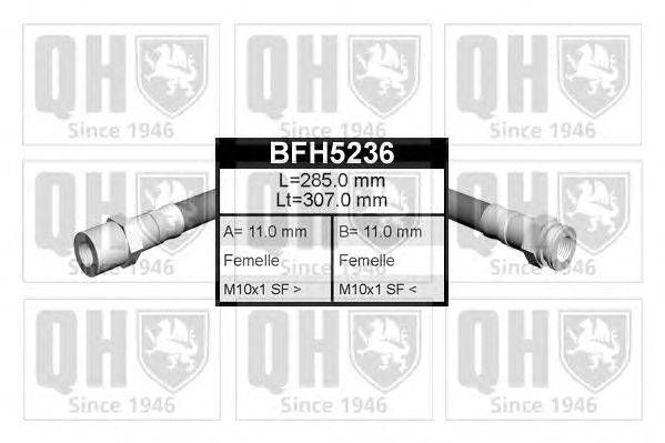 Тормозной шланг QUINTON HAZELL BFH5236