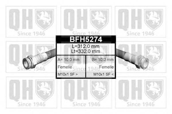 Тормозной шланг QUINTON HAZELL BFH5274