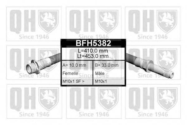 Тормозной шланг QUINTON HAZELL BFH5382