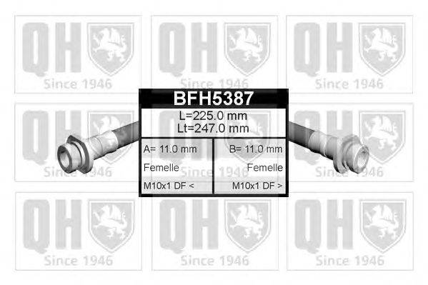Тормозной шланг QUINTON HAZELL BFH5387