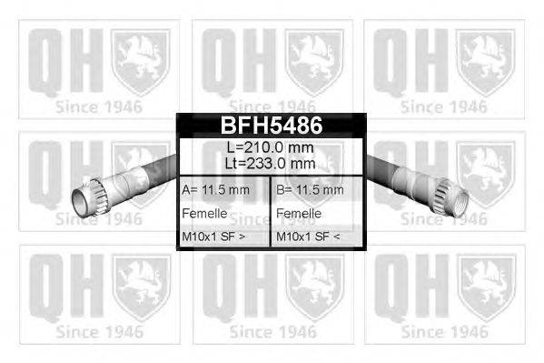 Тормозной шланг QUINTON HAZELL BFH5486