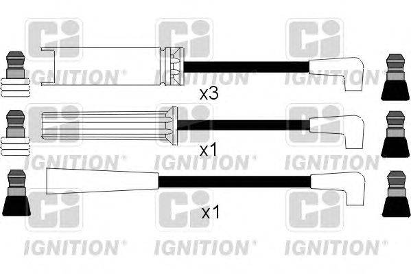 Комплект проводов зажигания QUINTON HAZELL XC417