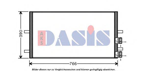 Конденсатор, кондиционер AKS DASIS 092038N