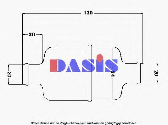 Термостат, охлаждающая жидкость AKS DASIS 122080