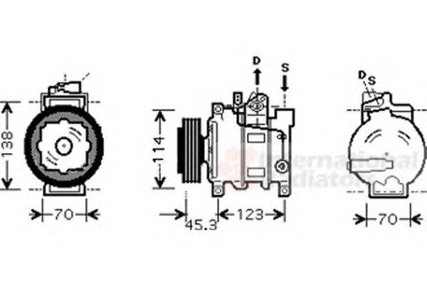 Компрессор, кондиционер SCHLIECKMANN 6003K276