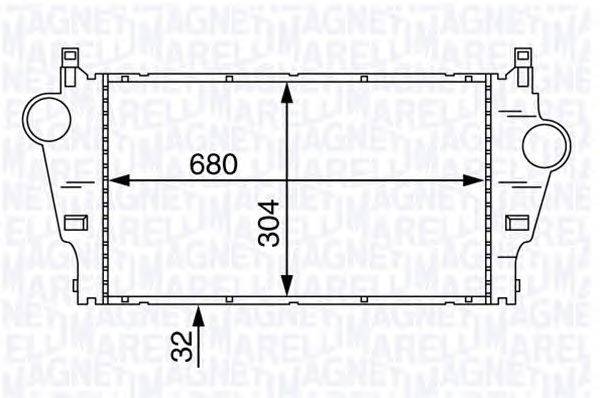 Интеркулер MAGNETI MARELLI 351319201890