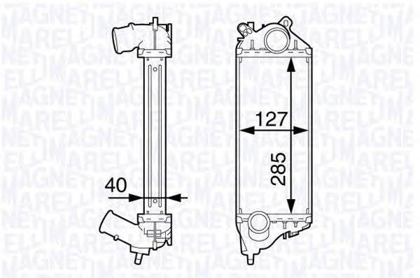 Интеркулер MAGNETI MARELLI 351319202560