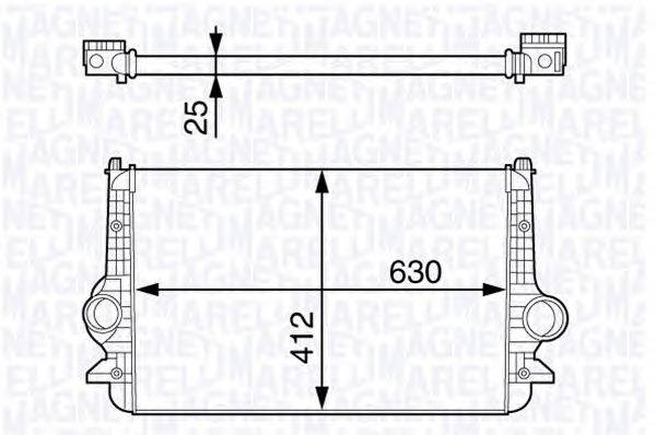 Интеркулер MAGNETI MARELLI 351319202780