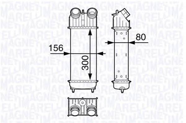 Интеркулер MAGNETI MARELLI 351319203000