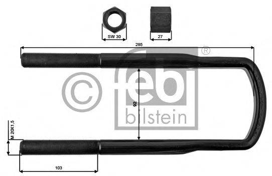 Стремянка рессоры FEBI BILSTEIN 39172