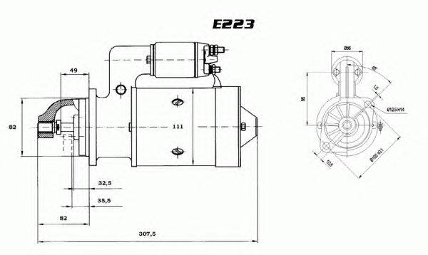 Стартер EFEL 100105