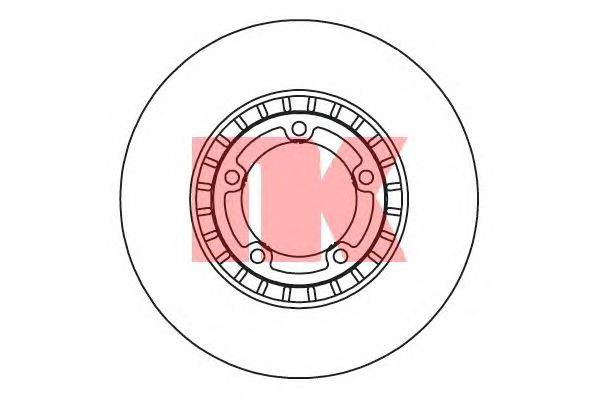 Тормозной диск NK 203435